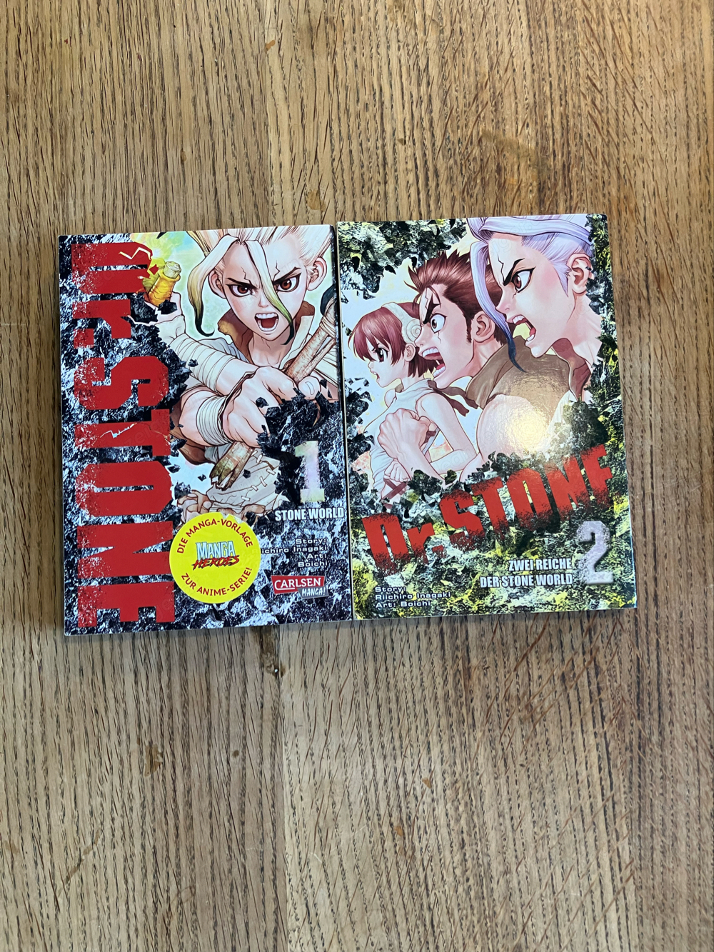 DrStone manga 1-2