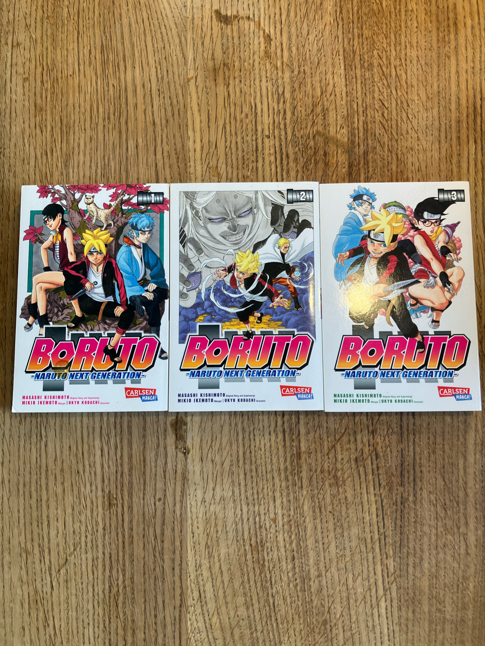 Boruto manga 1-3