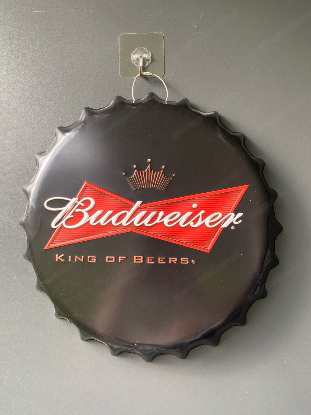 Blechschild Budweiser