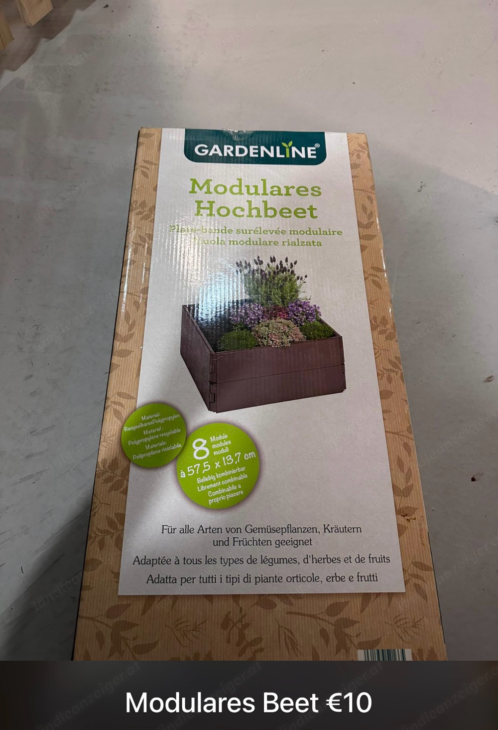 Modulares Hochbeet