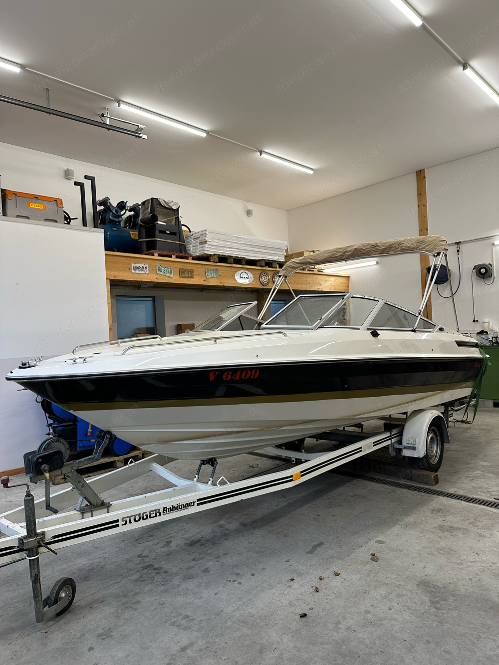 Motorboot mit Bodenseezulassung Maxum 1900L