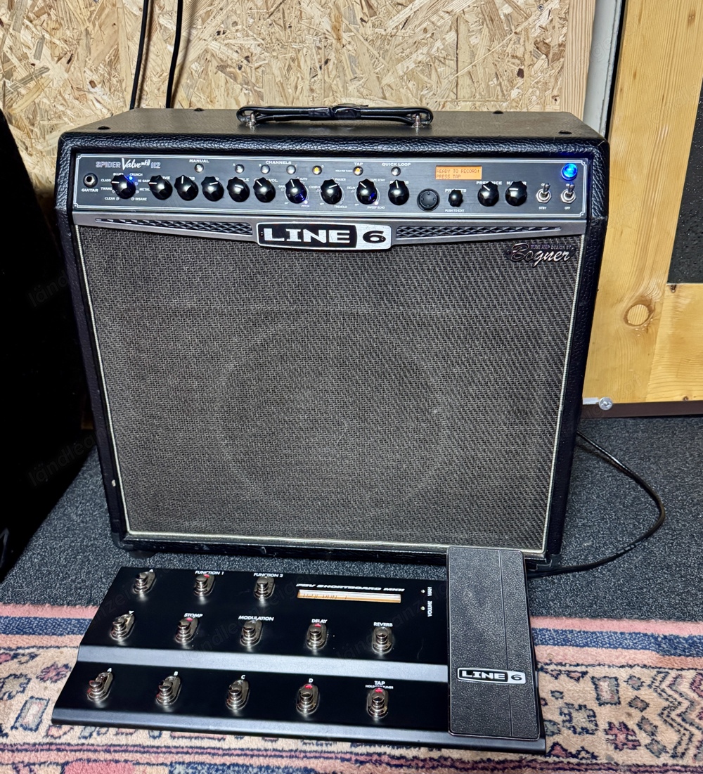 Line 6 Spider Valve112 Bogner incl. FBV Shortboard, G12 Celestion Gitarrenverstärker