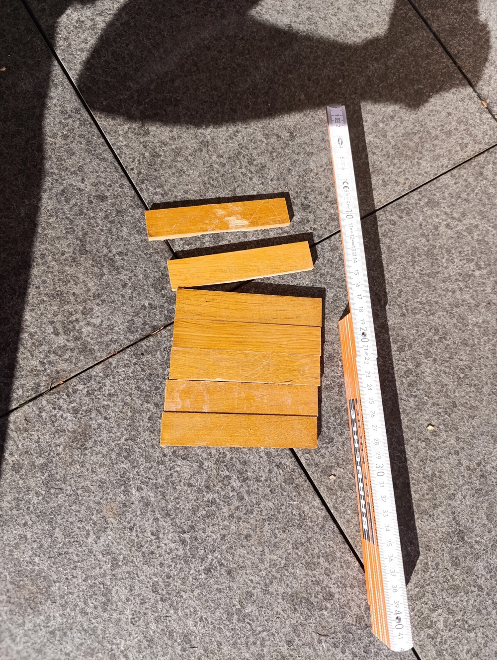 Stabpakett, ca. 16m2