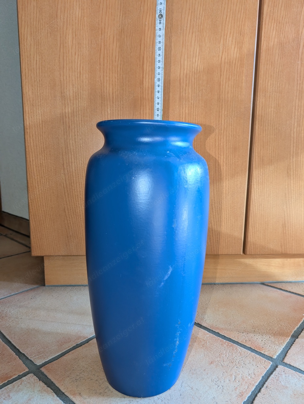 Blaue Vase