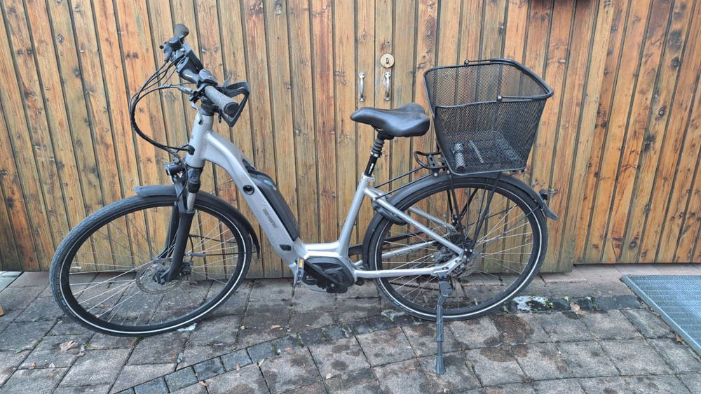 E-Bike mit tiefem Einstieg