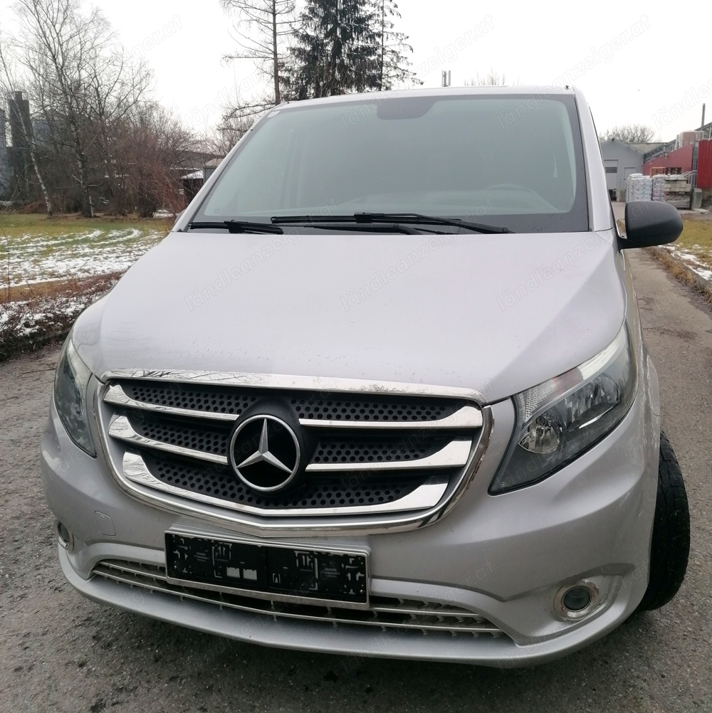 Mercedes Vito Tourer, MwSt ausweisbar!, Pickerl NEU, 115CDI, Silber, Schiebetüre, Preis NEU! 