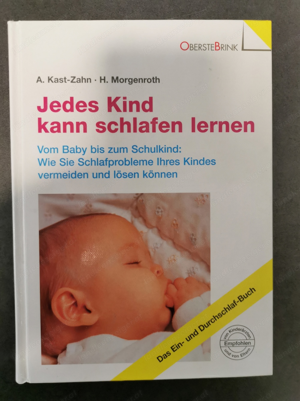 Buch: Jedes Kind kann schlafen lernen