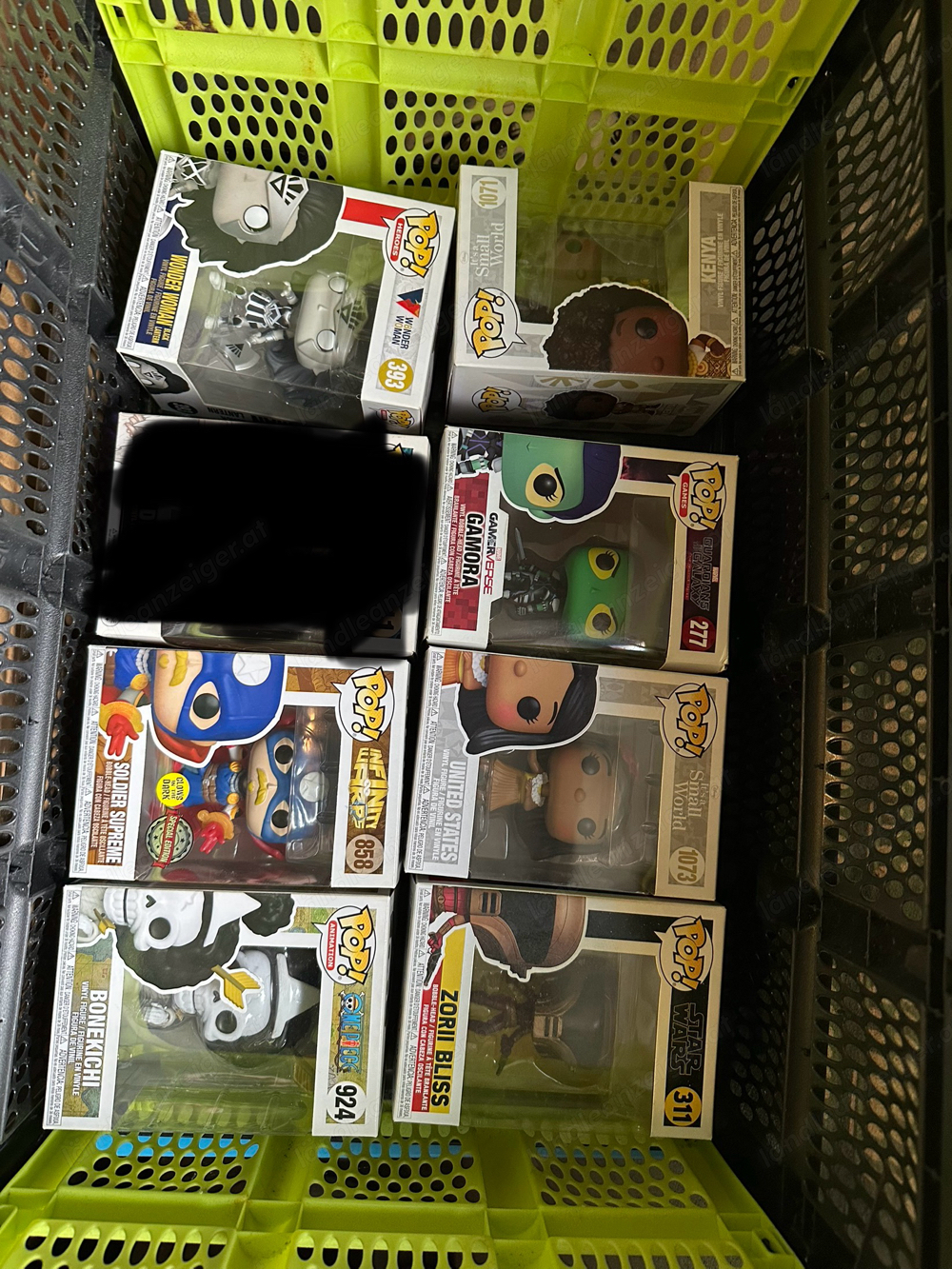 Funkopop set.  Gesamtpacket 15 stück