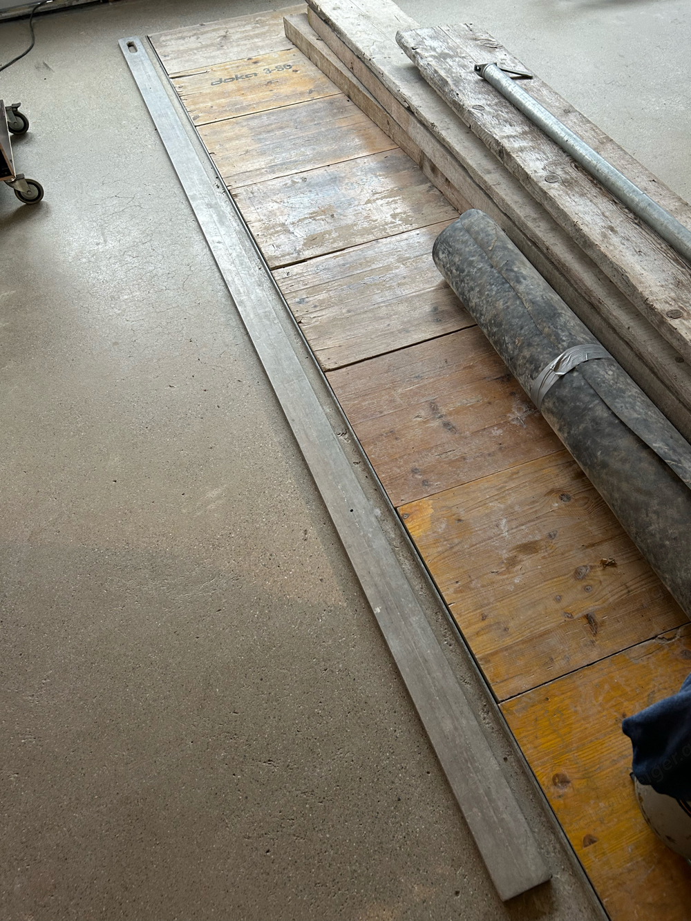 Setzlatte Alu 380x10x2