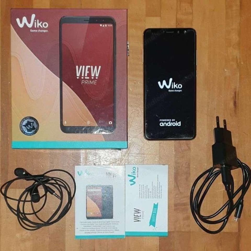 Smartphone Wiko View Prime Dual-Sim schwarz offen für alle Netze