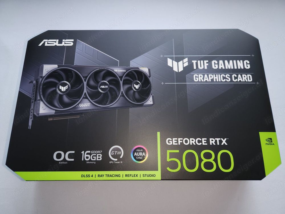 ASUS TUF Gaming GeForce RTX  5080 OC Edition 16   