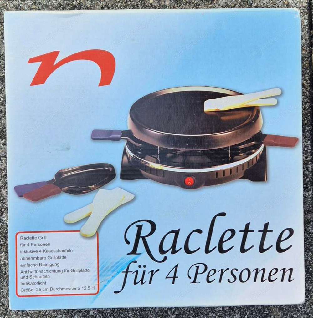 NEUWARE Raclette für 4 Personen