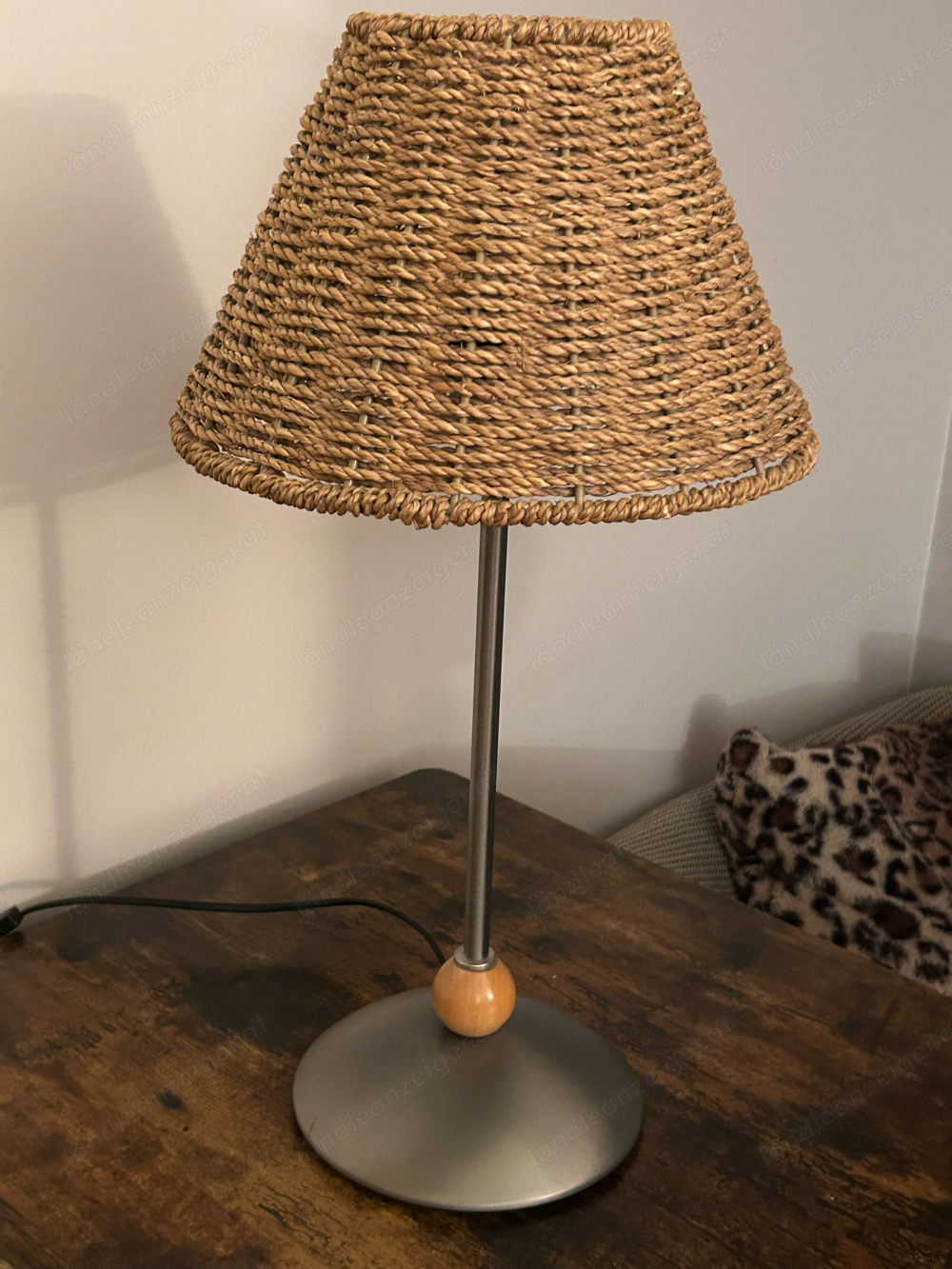Vintage Tischleuchte 80er Jahre