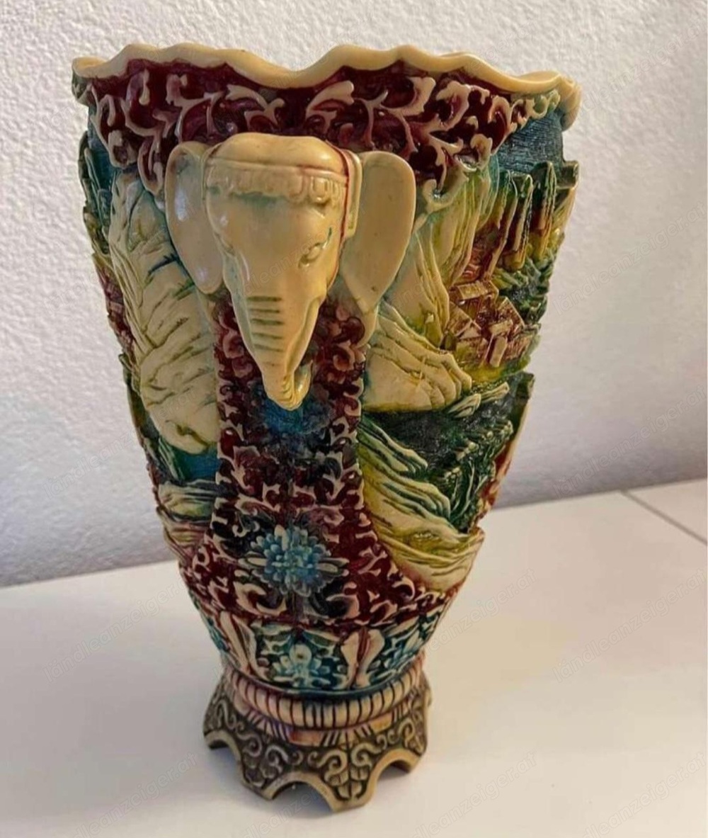 Elefanten Vase 