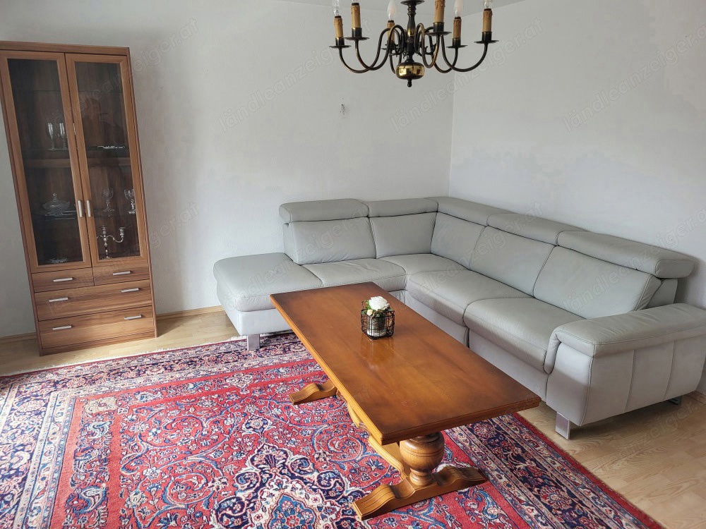 Ledersofa, verstellbar, relaxliege  4 Personen