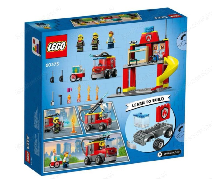 NEU Lego City Feuerwehrstation 60375