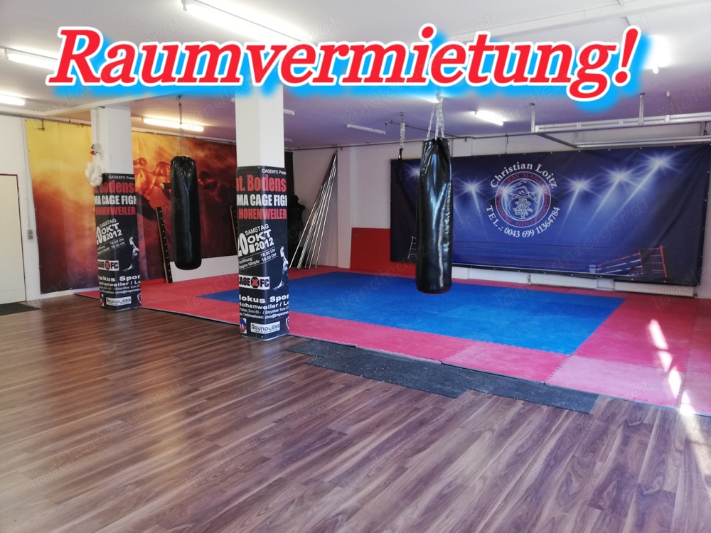 Sporthalle  - Übungsraum - Massageraum - Fitnessraum -Proberaum ca120m2