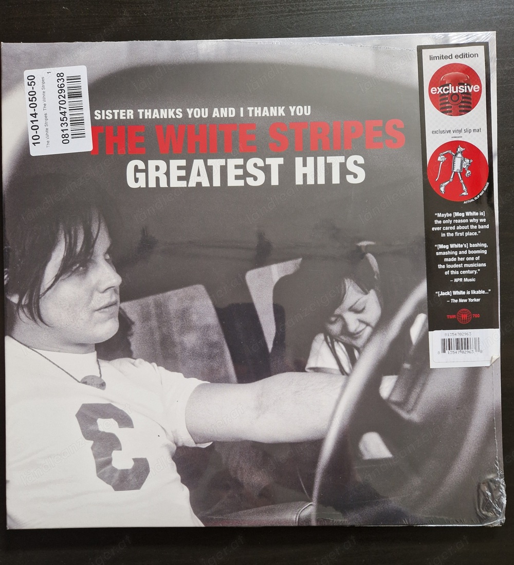 White Stripes- Greatest hits 2 LP neu