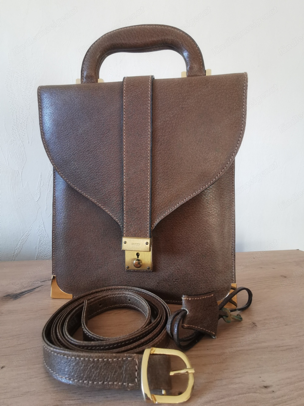 Vintage 50er, 60er GUCCI original (!!!) unisex Tasche aus der Zeit 