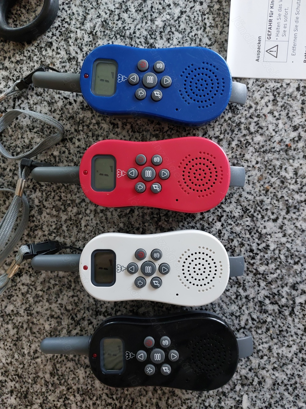 Kinder Walkie-talkie-set