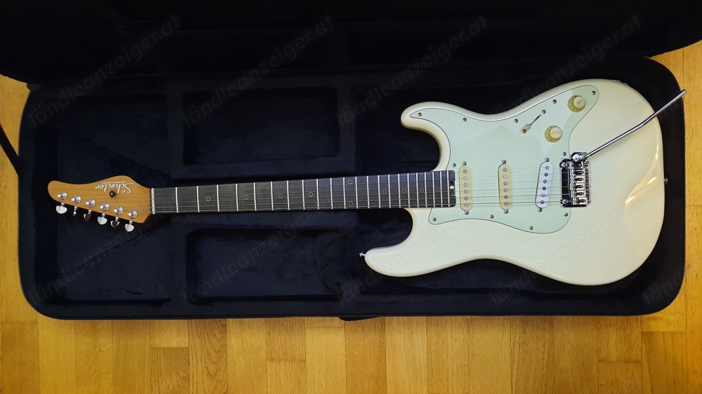 Schecter Nick Johnston Stratocaster + Seymour Duncan SSL-6 + Softcase