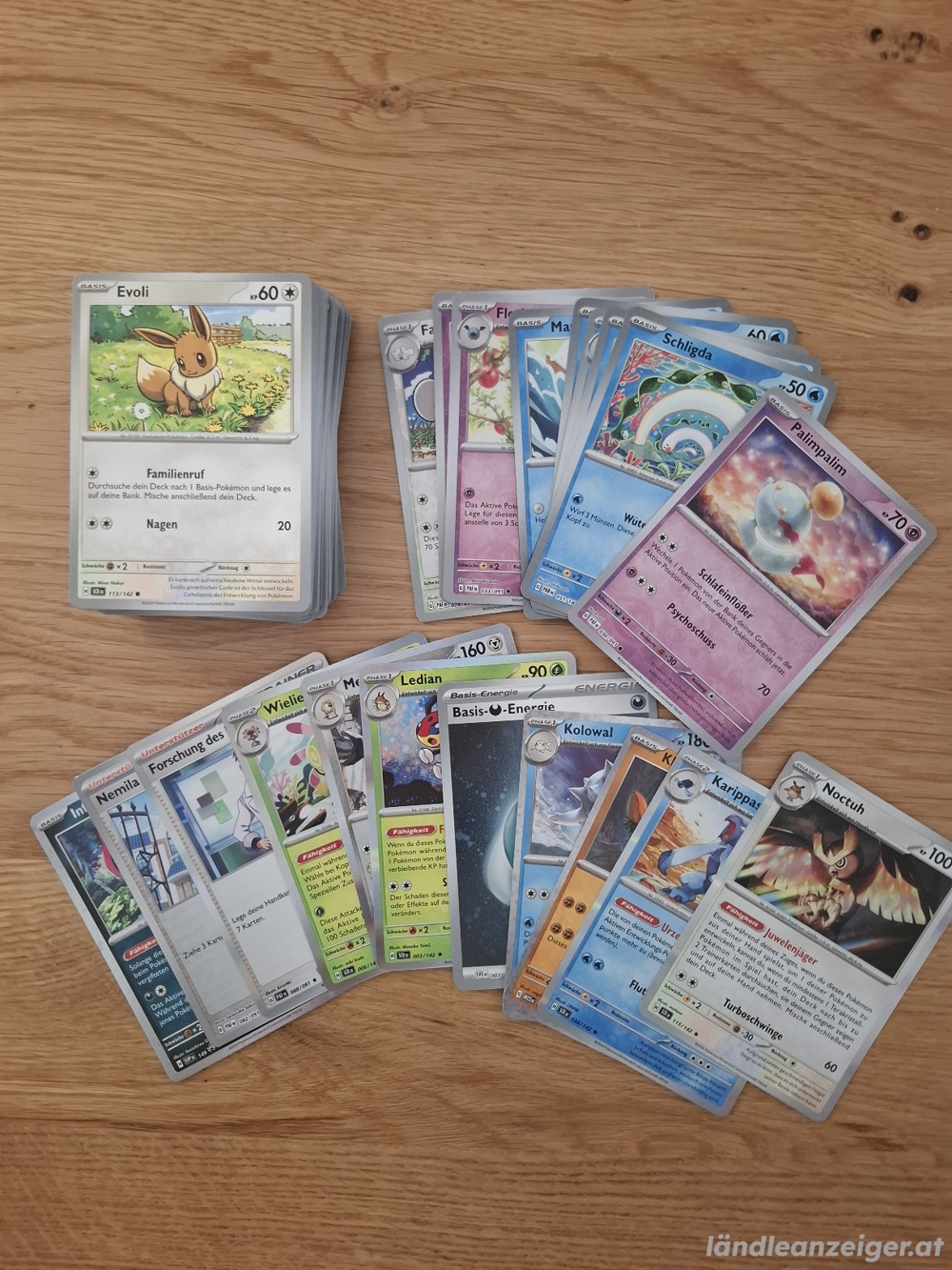 100 Stk Pokemon Karten 