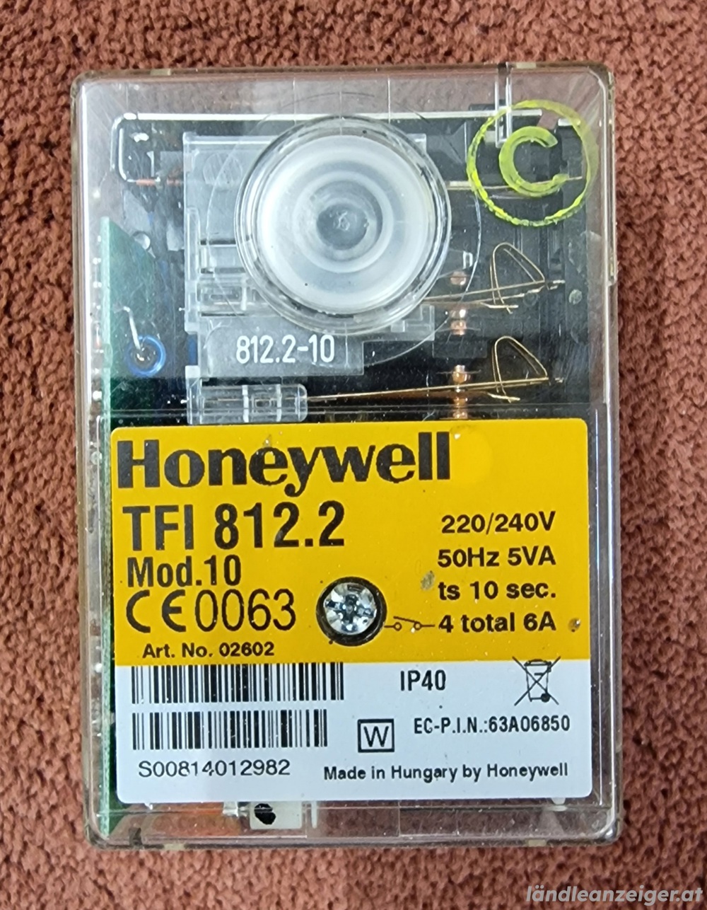 Honeywell Gasfeuerungsautomat  TFI 812.2