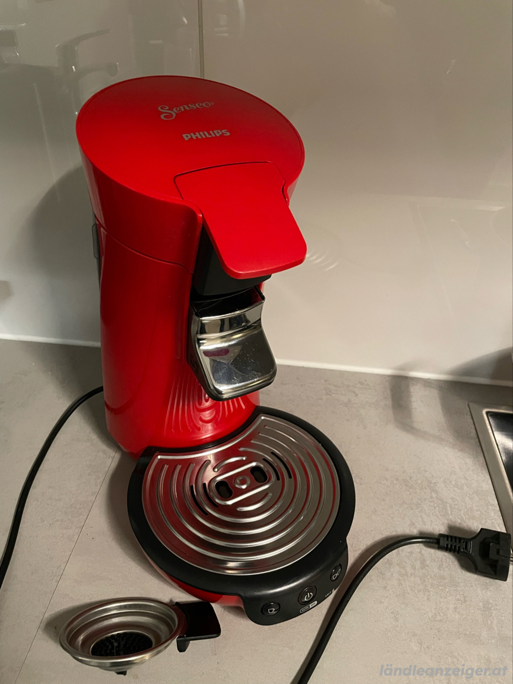 Senseo Padkaffeemaschine rot