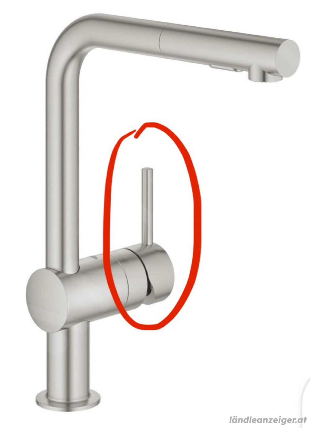 Grohe Wasserhahn Hebel für Minta