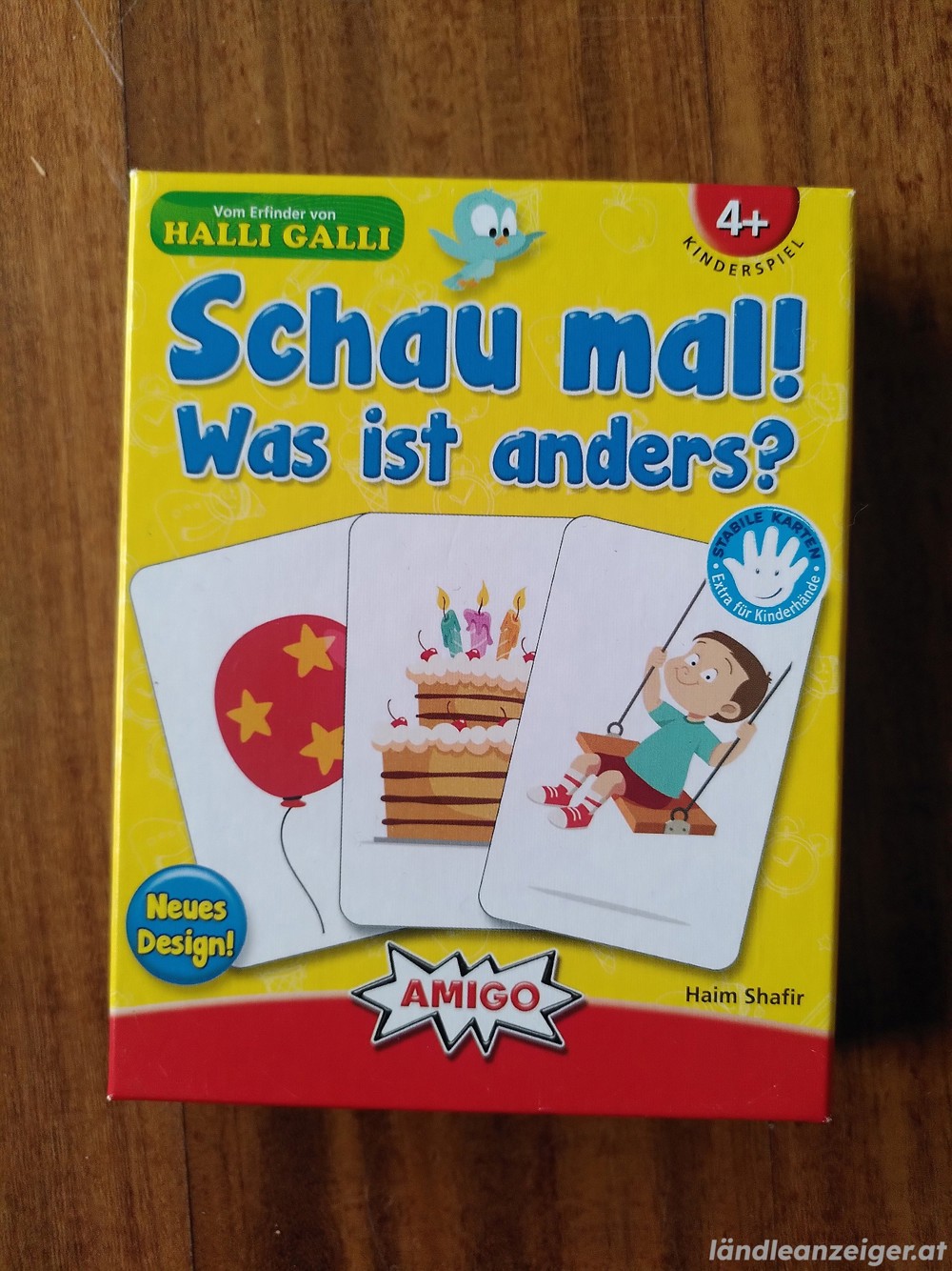 Kartenspiel "Schau mal! Was ist anders?" von Amigo