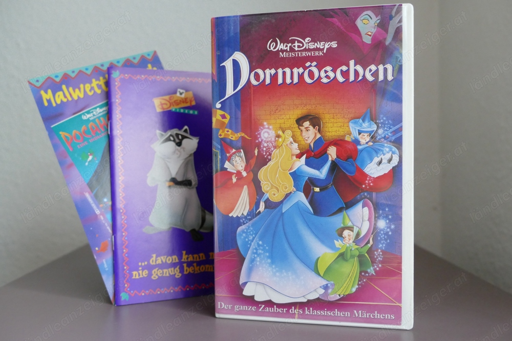 Walt Disney Original VHS Kassette Dornröschen 