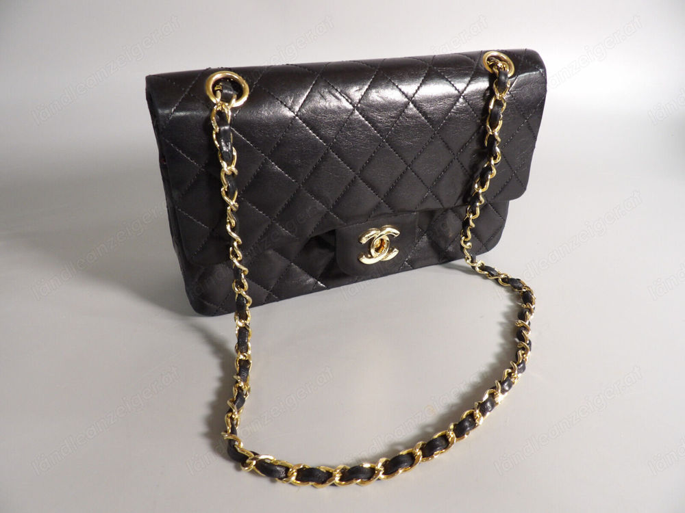 Sac   Main CHANEL Timeless Cuir Noir