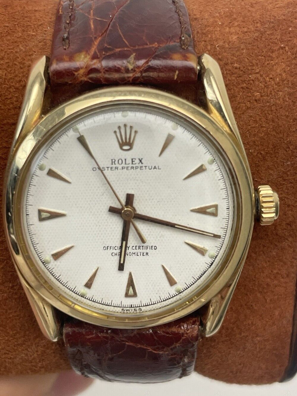 Rolex Oyster Perpetual 14k Yellow Gold