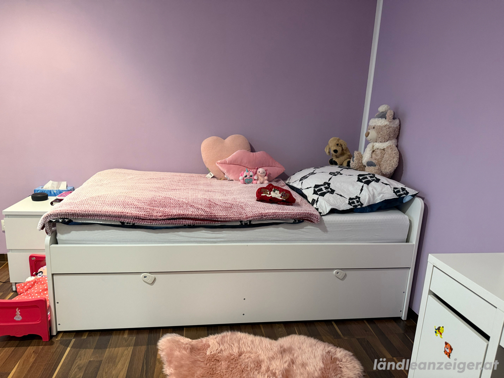 IKEA Bett zum ausziehen mit schubladen