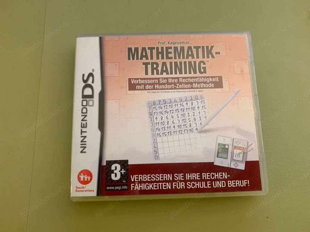 Nintendo DS: Mathematik Training