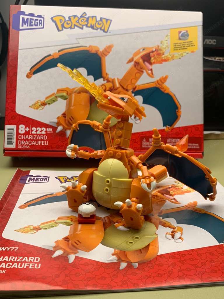 Mega Construx Pokémon Glurak GWY77