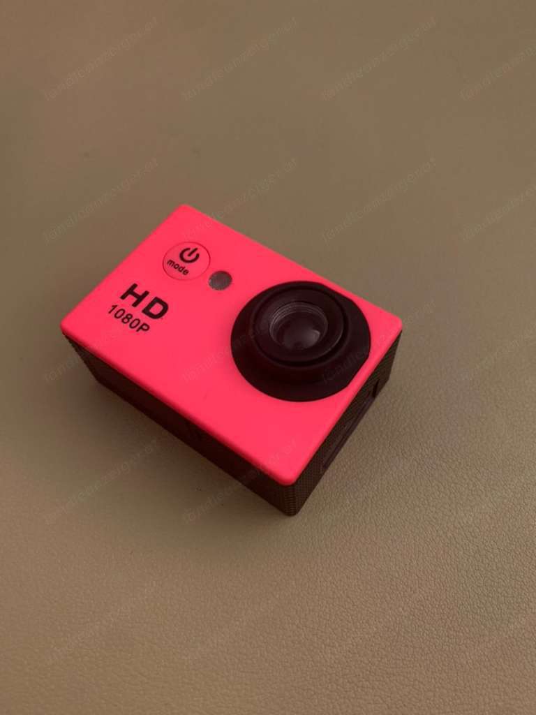 Actioncam   Actionkamera (pink - gut sichtbar)