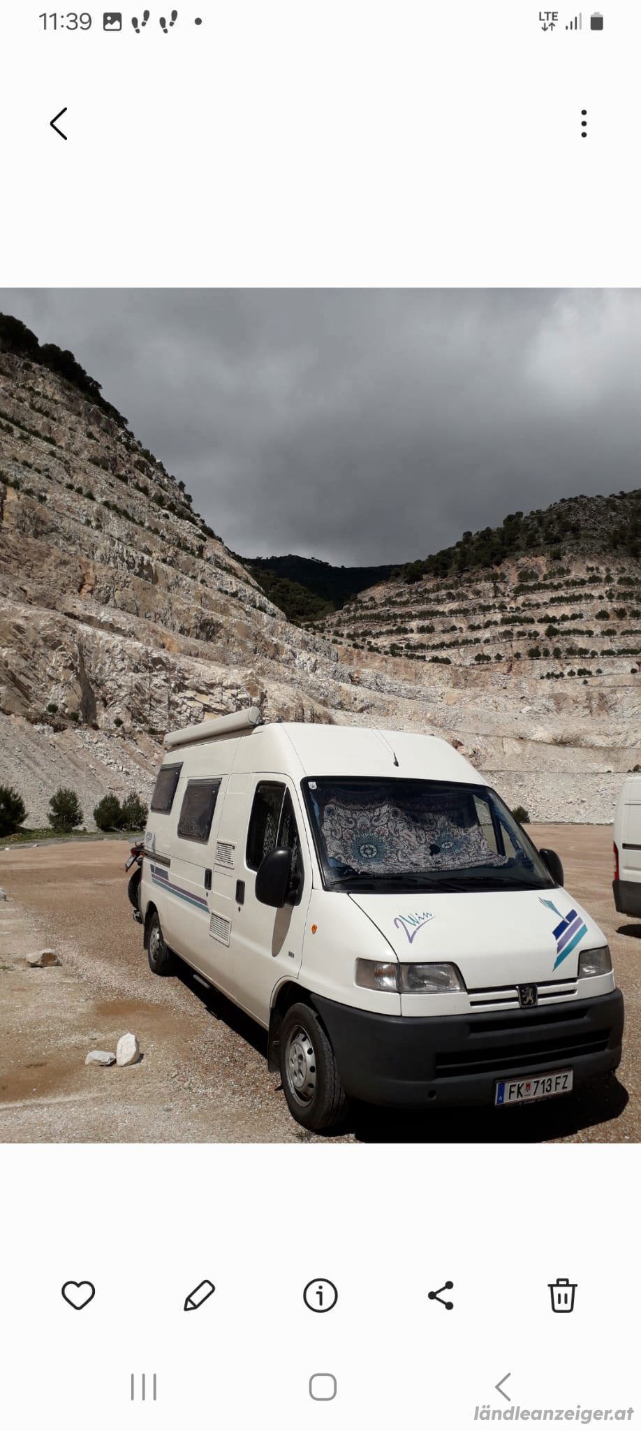 Wohnmobil Peugeot Boxer Pössl