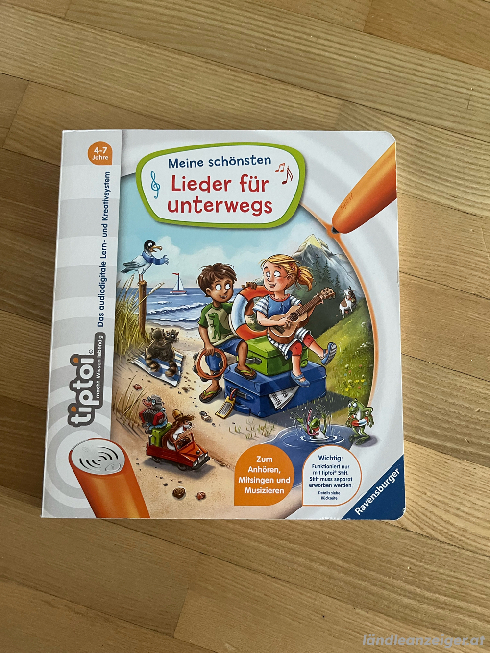 Tip Toi Buch "Lieder für Unterwegs"