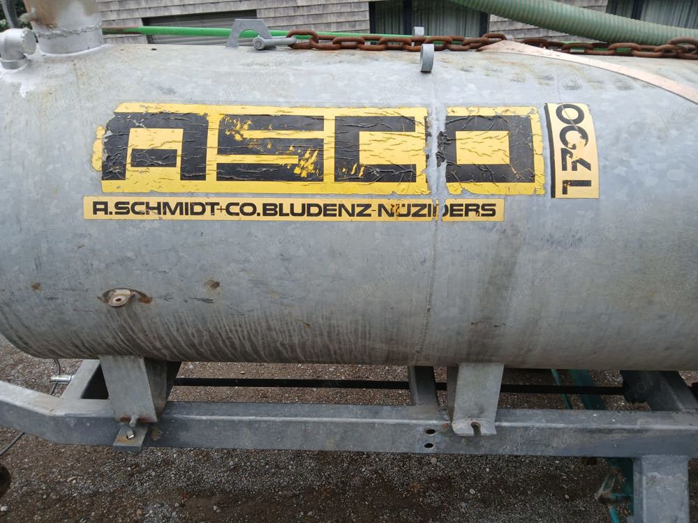 ASCO Güllefass 1700 L - fast neue Pumpe - ohne Achse