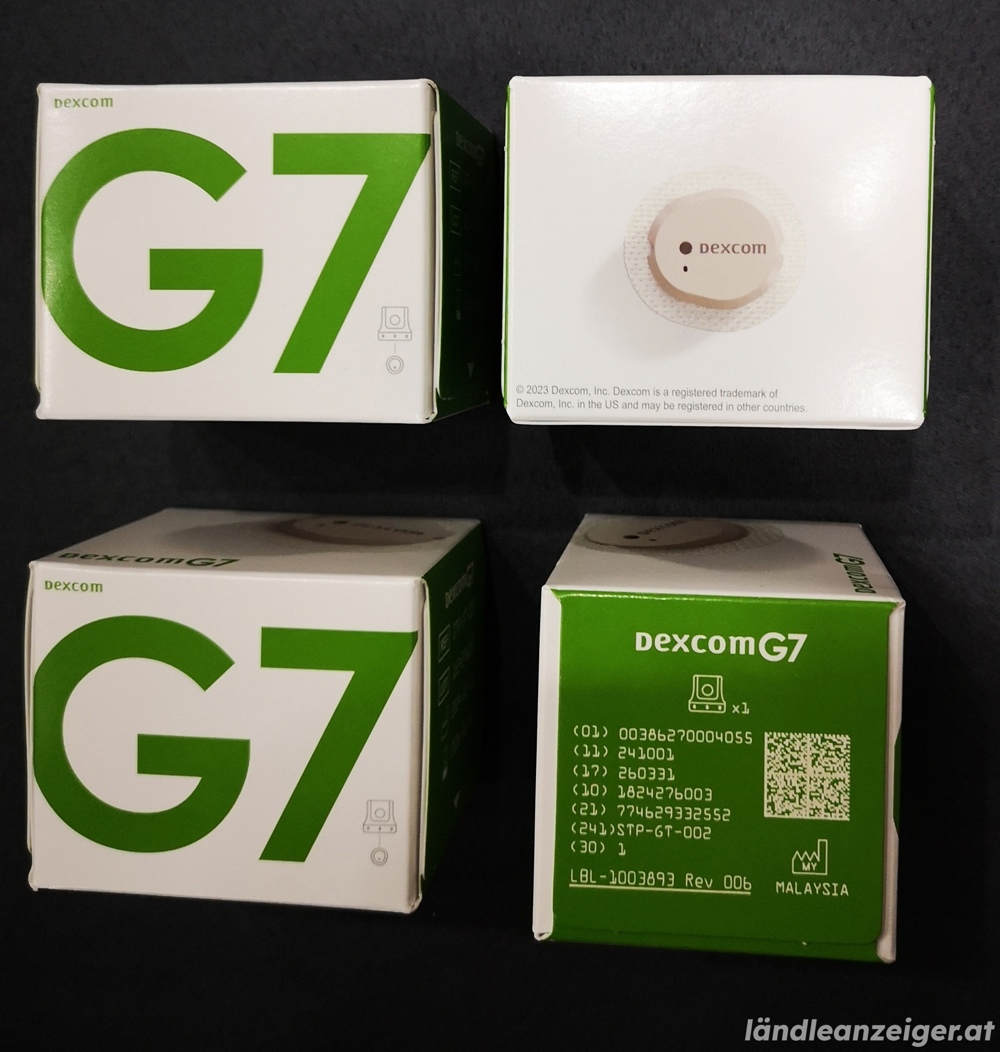 Dexcom Sensor G7 Blutzuckermessung 