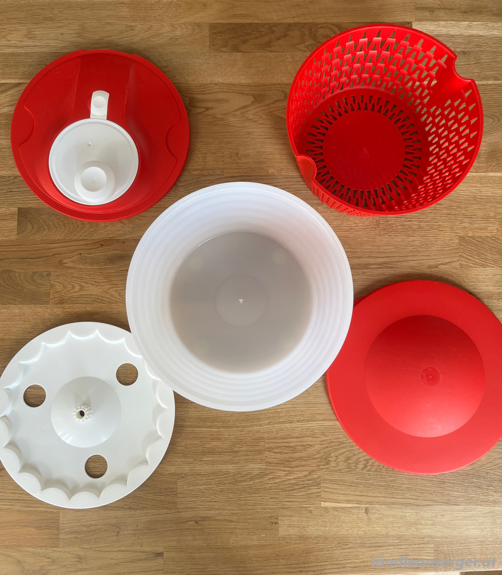 Tupperware Salatschleuder 3,8l