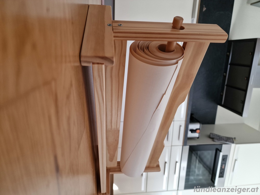 IKEA Papier Rollenhalter aus Holz