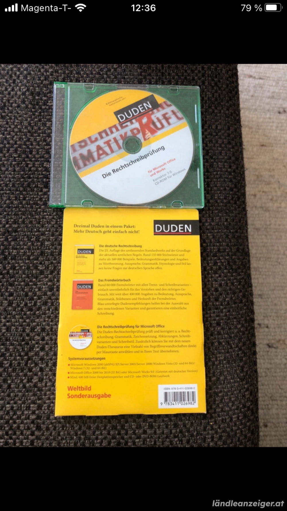 CD-Rom: Duden - Die Rechtschreibprüfung