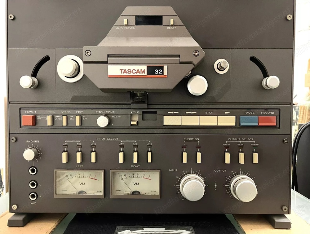 Tascam 32 1 4" 2-Spur Tonbandmaschine 