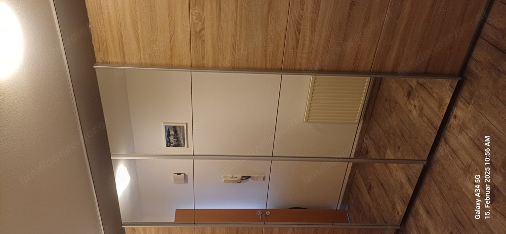 Schlafzimmer Schrank mit Spiegel 3,15.m