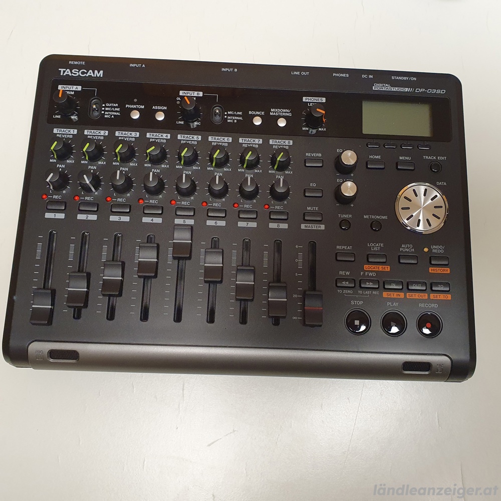 Tascam DP-03 SD Digital Portastudio Recorder