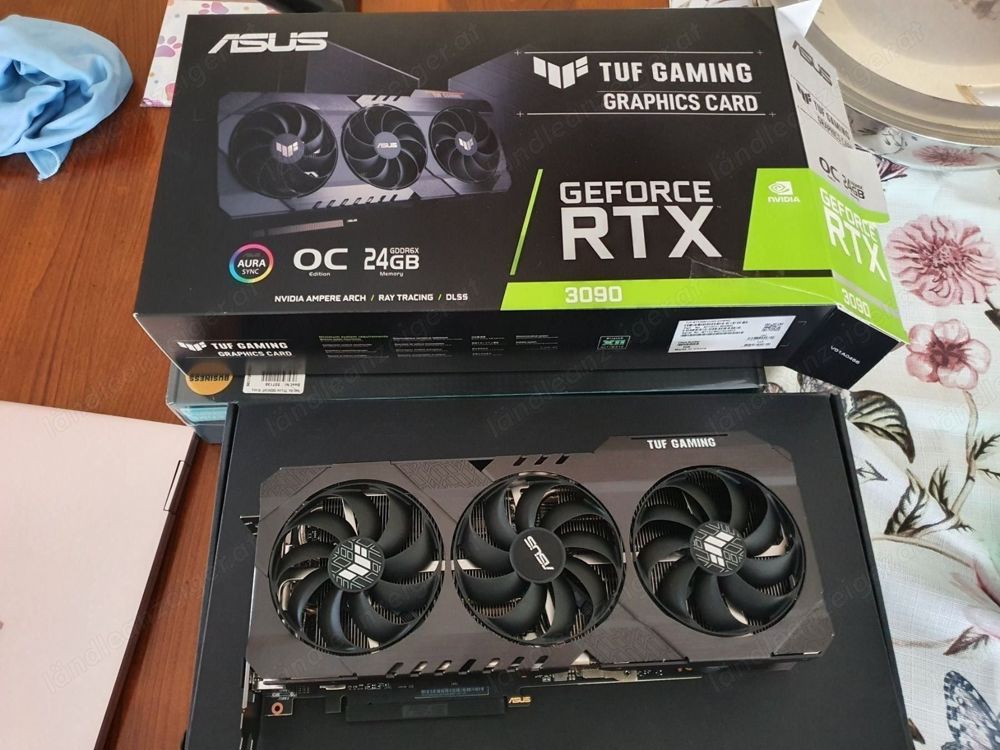 ASUS Nvidia Geforce RTX 3090 OC 24GB TUF Gamer Grafikkarte