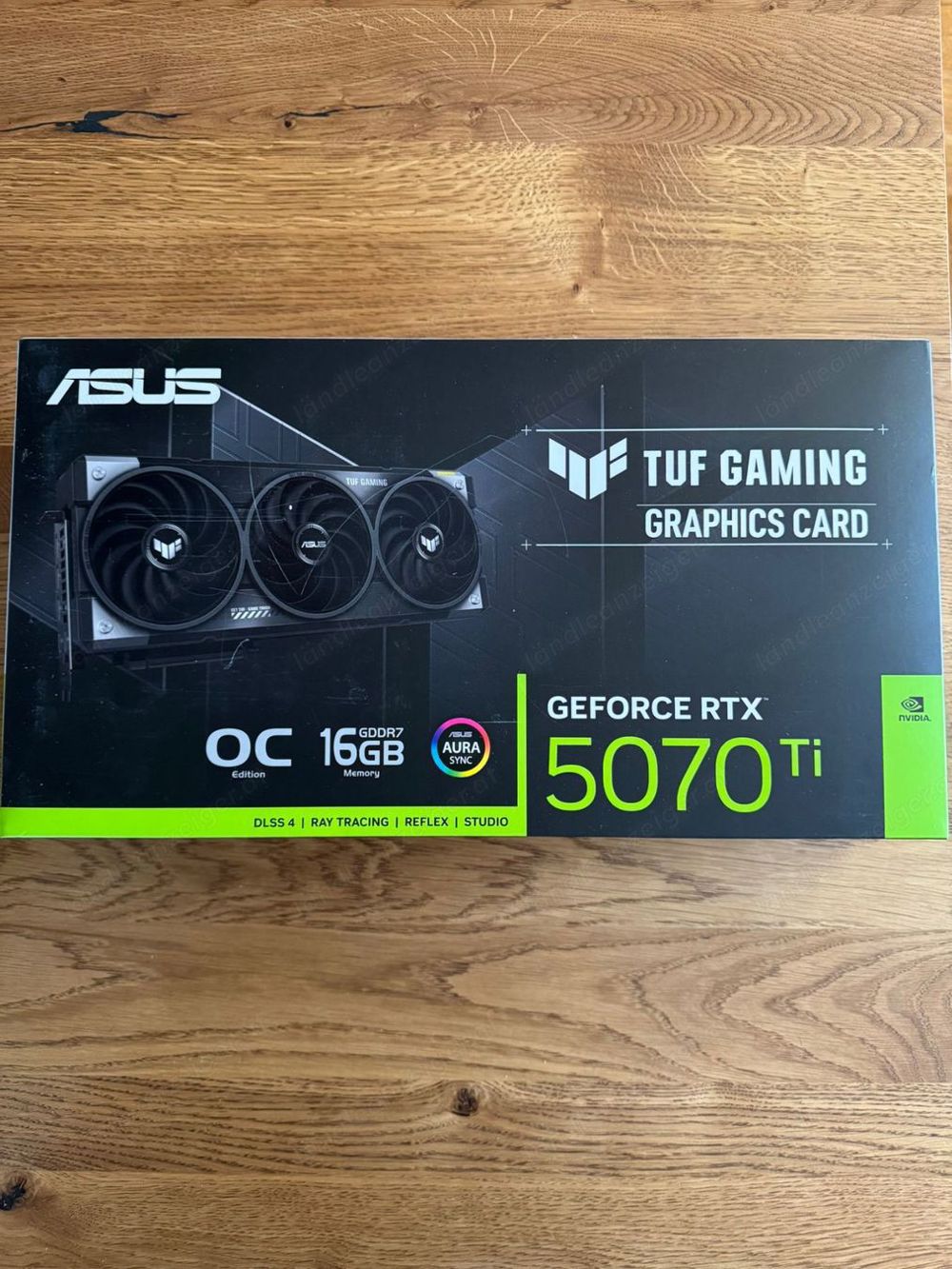 ASUS TUF RTX 5070 Ti gaming oc 16GB (16 GB)