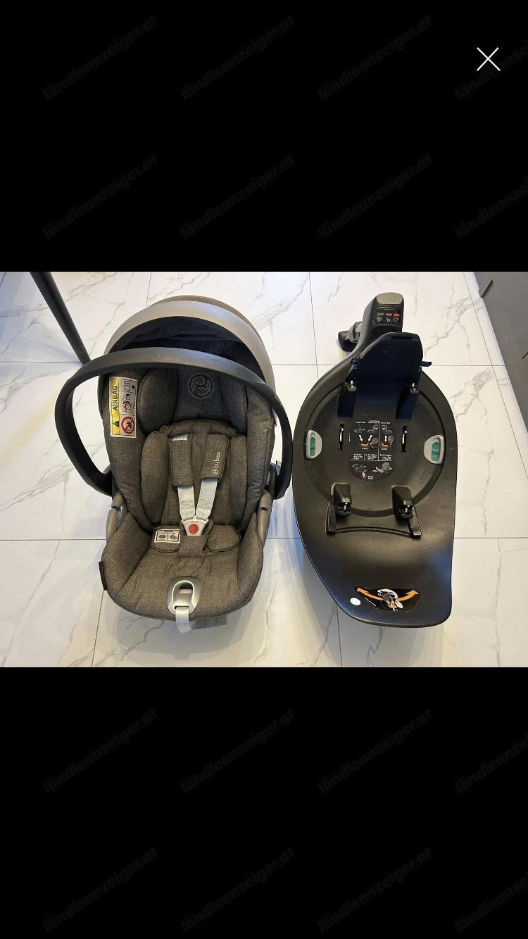 Baby Schale mit Basis von Cybex